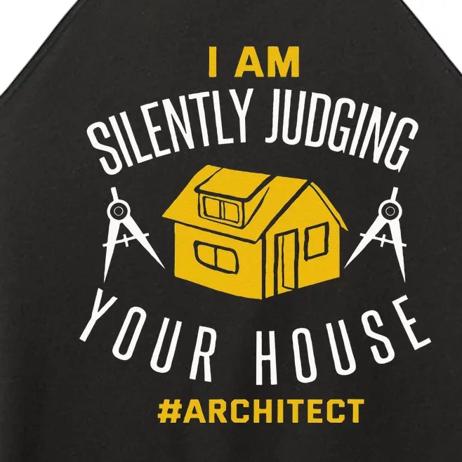 Architect Funny Architecture Quote Joke Architect Gift Women’s Perfect Tri Rocker Tank