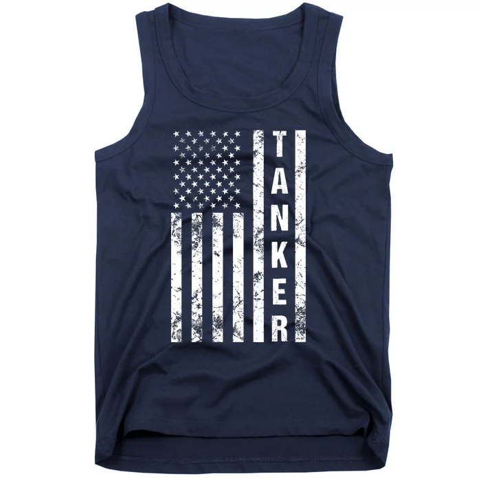 American Flag Army Tanker Tank Top