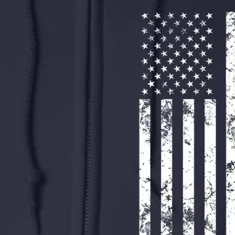 American Flag Army Tanker Full Zip Hoodie