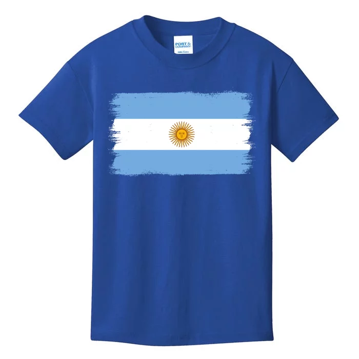 Argentinian Flag Argentina Gift Kids T-Shirt