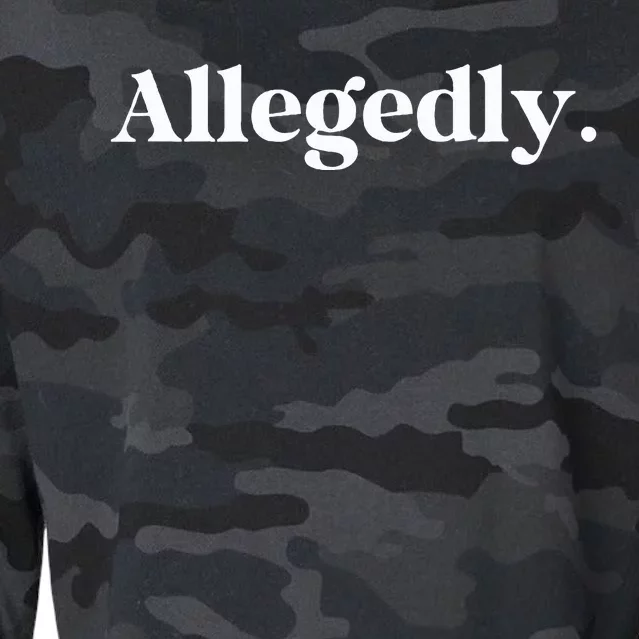 Allegedly Funny Attorney Cropped Pullover Crew