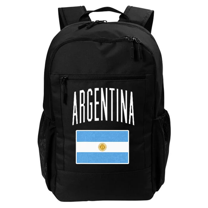 Argentina Flag Argentine Football Soccer Fan Daily Commute Backpack