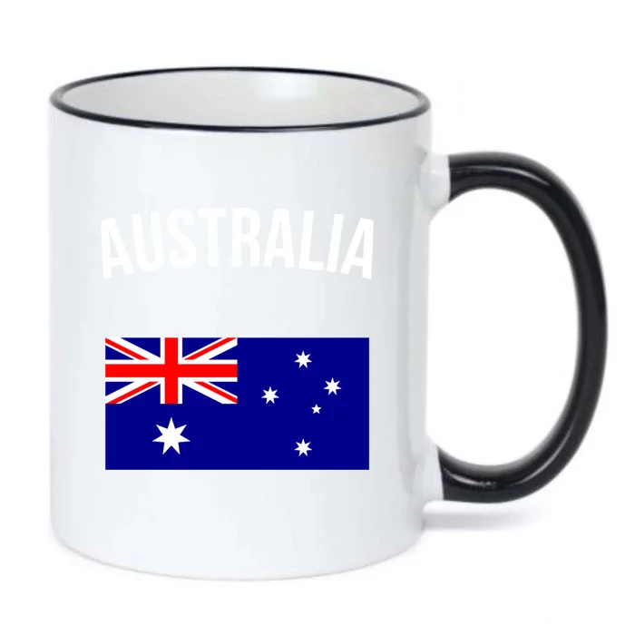 Australia Flag Australian Cute Gift Australia Hooded Great Gift Black Color Changing Mug