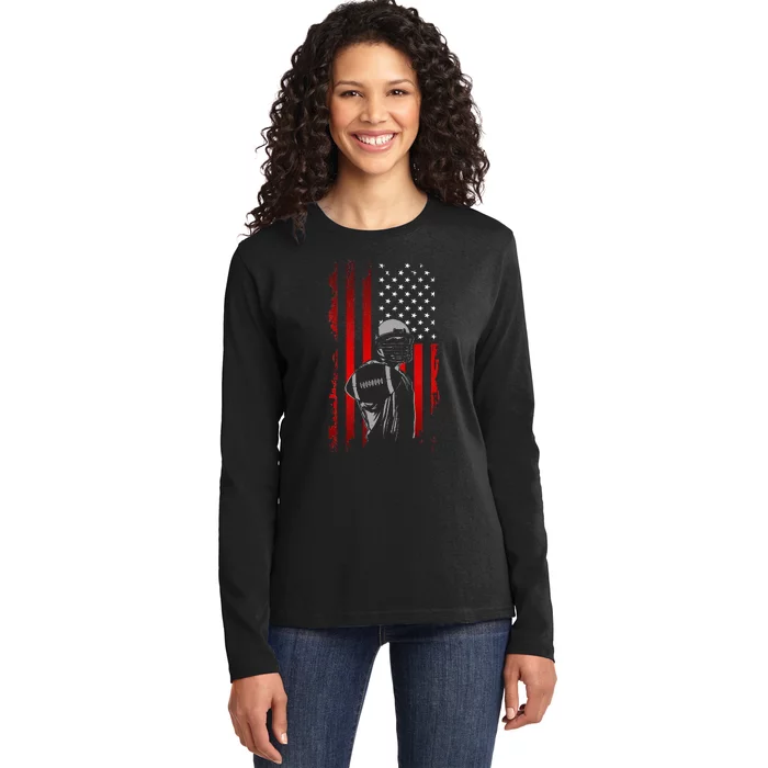 American Football Ladies Long Sleeve Shirt