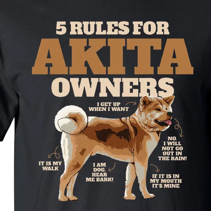 Akita For  Akita Owner Gifts mother's daay Tall T-Shirt