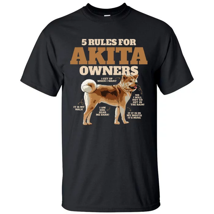 Akita For  Akita Owner Gifts mother's daay Tall T-Shirt