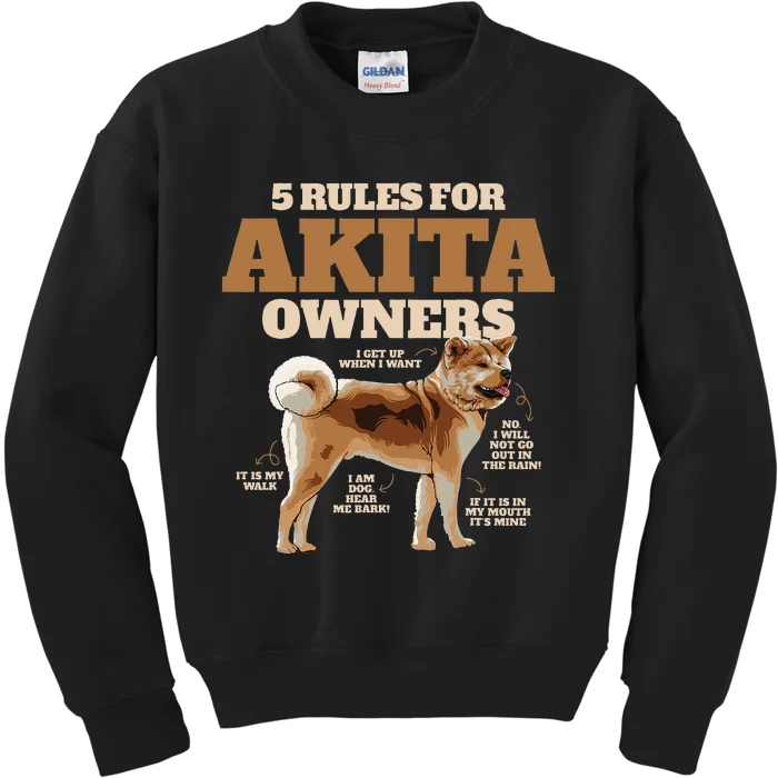 Akita For  Akita Owner Gifts mother's daay Kids Sweatshirt