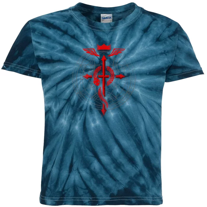 Alchemist Flamel Kids Tie-Dye T-Shirt