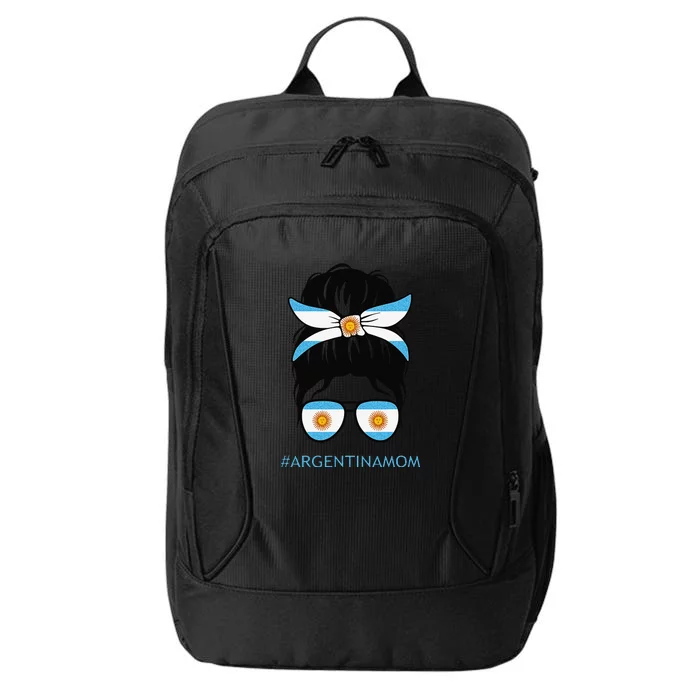 Argentine Flag Argentinian Mom Argentina Mama City Backpack