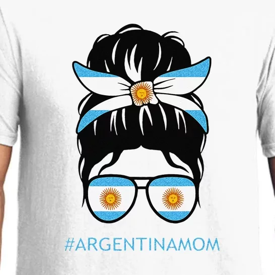 Argentine Flag Argentinian Mom Argentina Mama Pajama Set