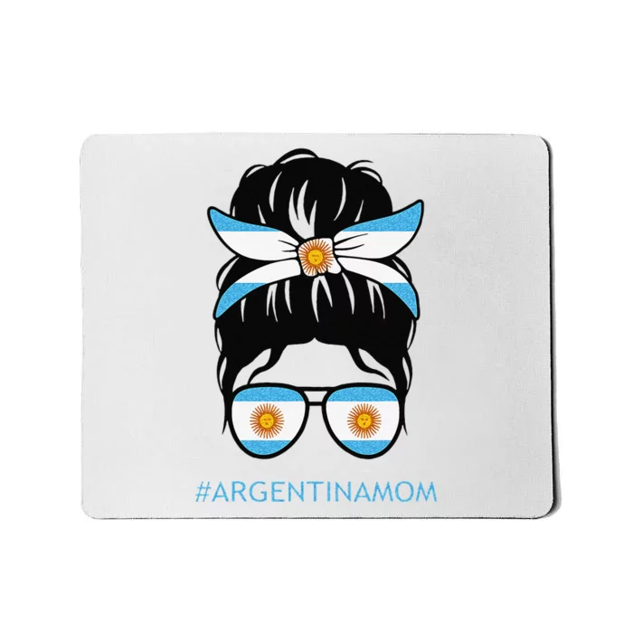 Argentine Flag Argentinian Mom Argentina Mama Mousepad