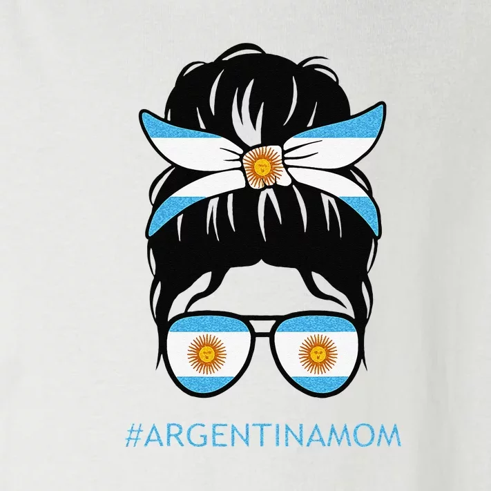 Argentine Flag Argentinian Mom Argentina Mama Toddler Long Sleeve Shirt