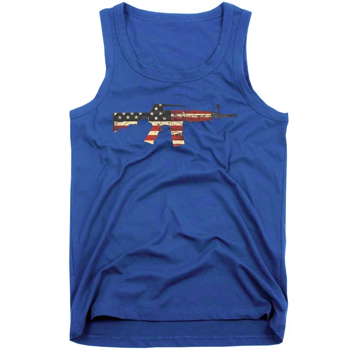 American Flag Ar15 Tank Top