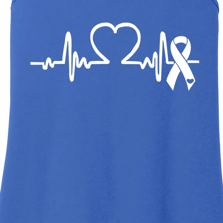 Atrial Fibrillation American Heart Disease Awareness Day Gift Ladies Essential Tank