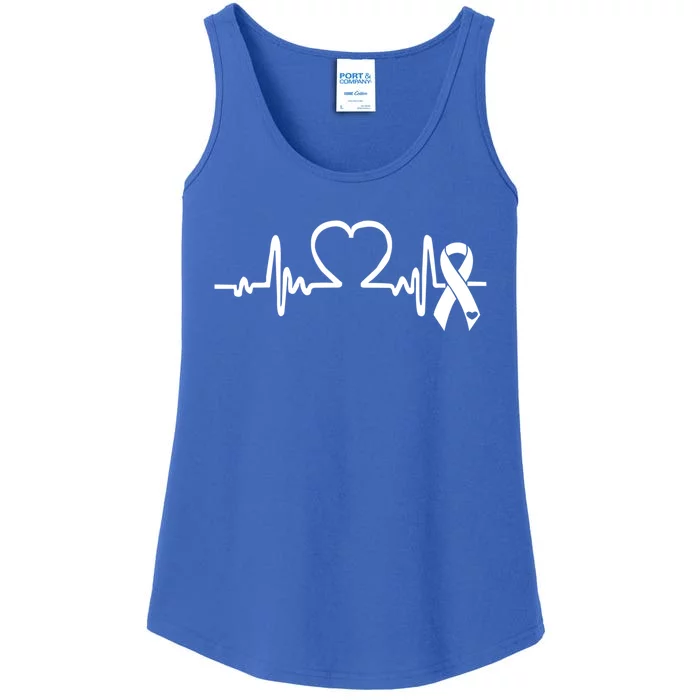 Atrial Fibrillation American Heart Disease Awareness Day Gift Ladies Essential Tank