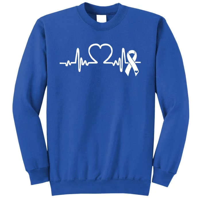 Atrial Fibrillation American Heart Disease Awareness Day Gift Tall Sweatshirt