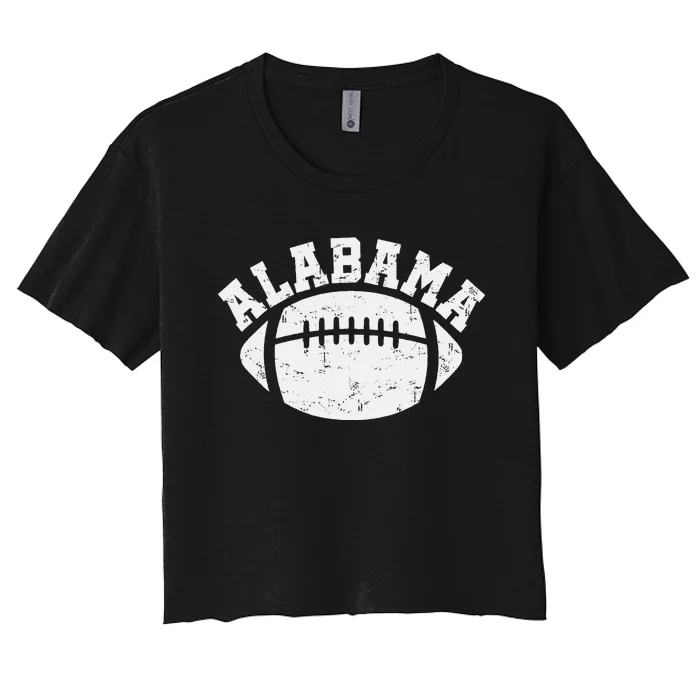 Alabama Football Women's Crop Top Tee