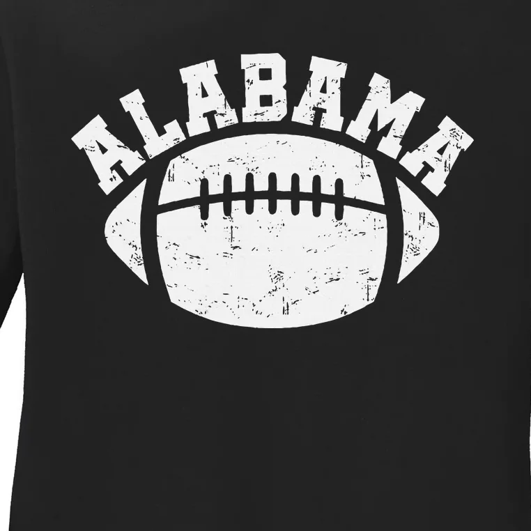 Alabama Football Ladies Long Sleeve Shirt