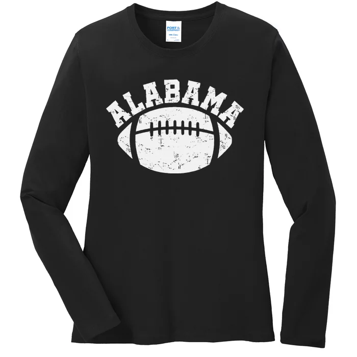 Alabama Football Ladies Long Sleeve Shirt