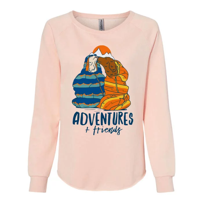 Adventures + Friends Womens California Wash Sweatshirt