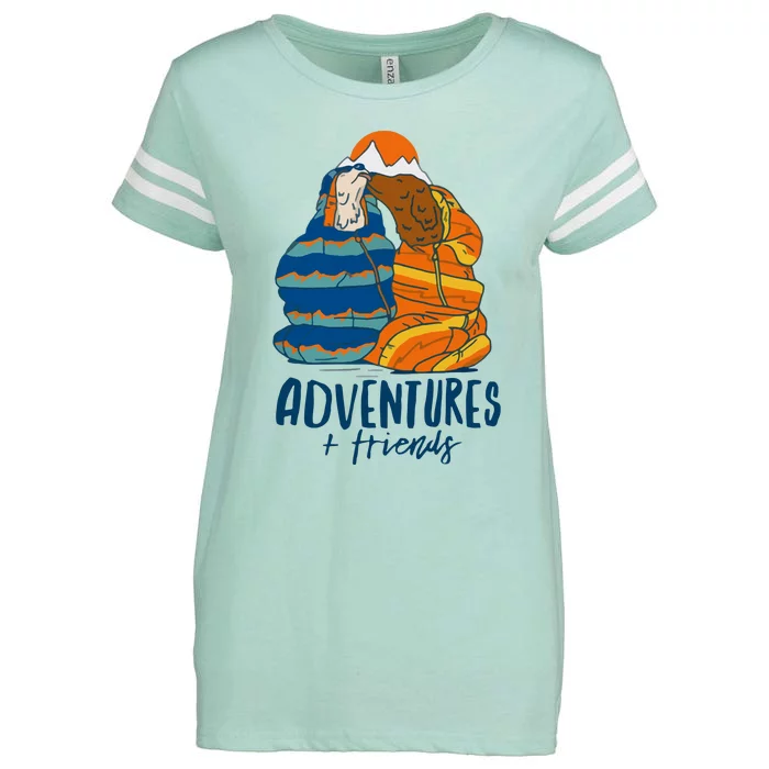 Adventures + Friends Enza Ladies Jersey Football T-Shirt