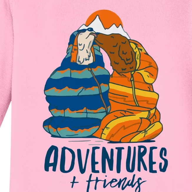 Adventures + Friends Baby Long Sleeve Bodysuit