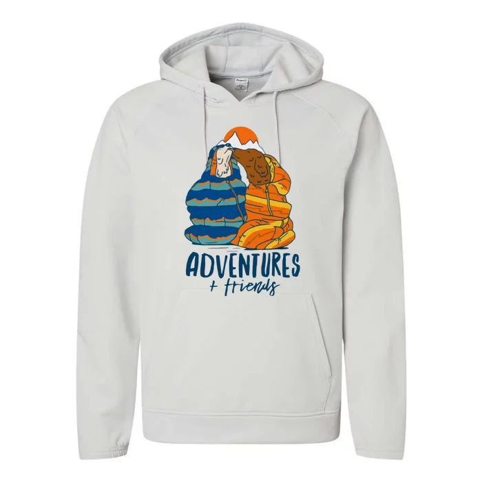 Adventures + Friends Performance Fleece Hoodie