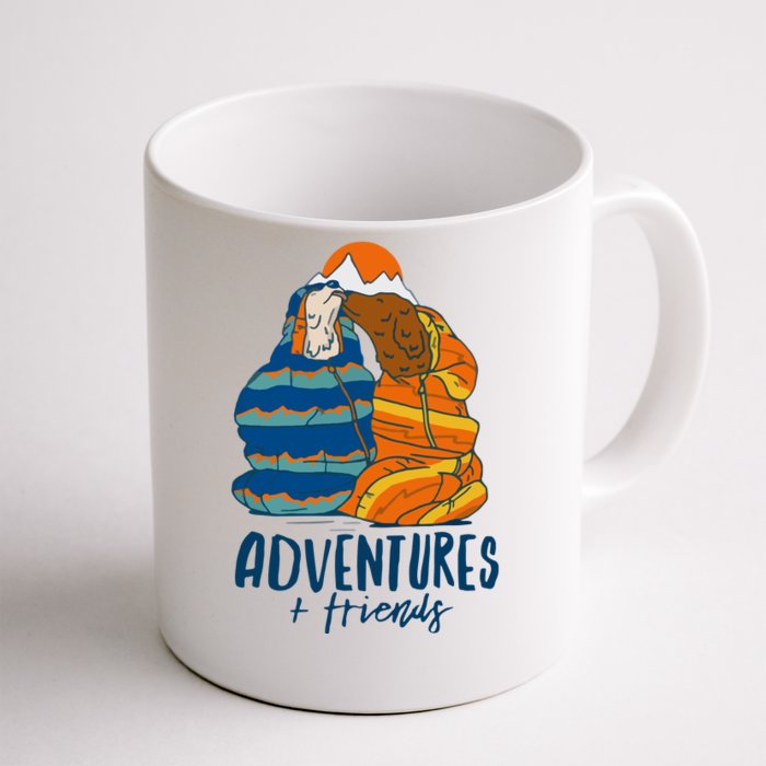 Adventures + Friends Front & Back Coffee Mug