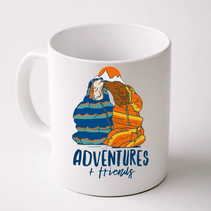 Adventures + Friends Front & Back Coffee Mug