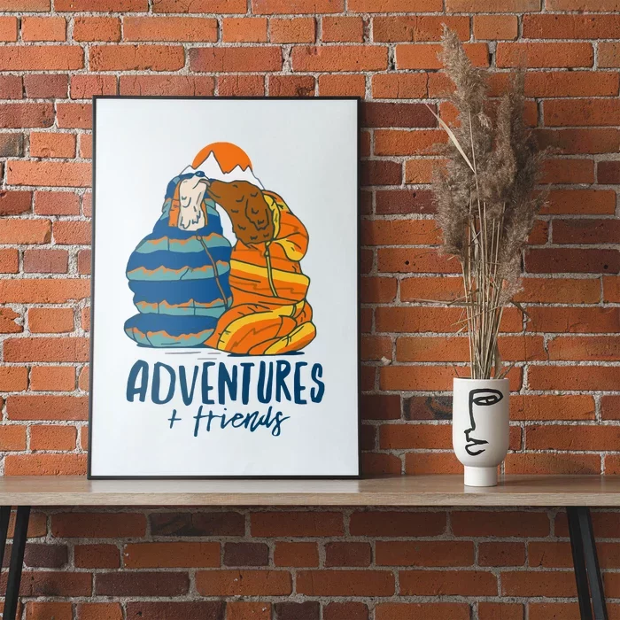 Adventures + Friends Poster