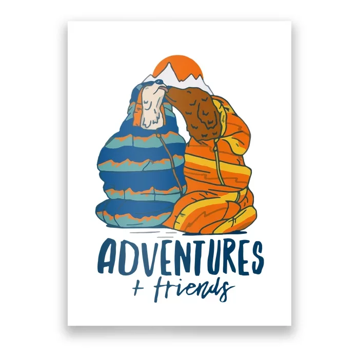 Adventures + Friends Poster