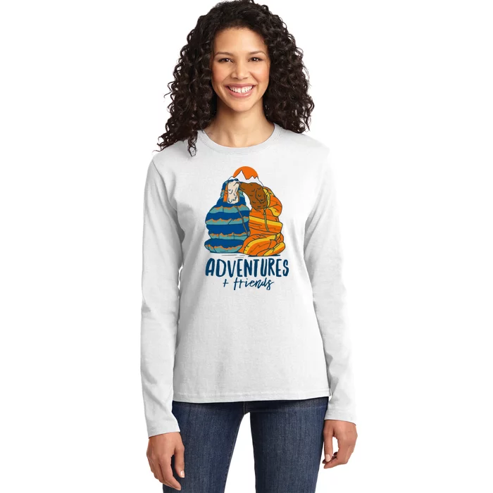 Adventures + Friends Ladies Long Sleeve Shirt