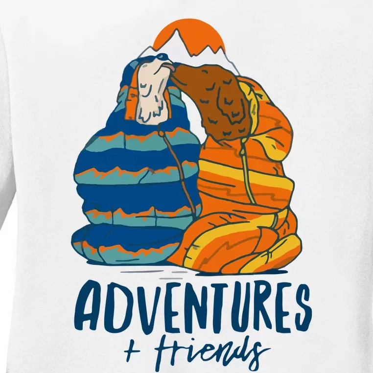 Adventures + Friends Ladies Long Sleeve Shirt