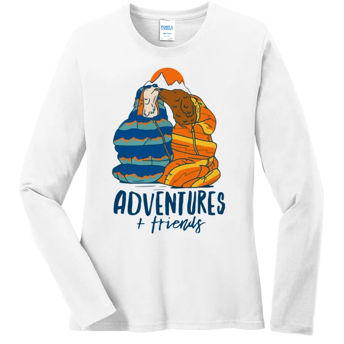 Adventures + Friends Ladies Long Sleeve Shirt