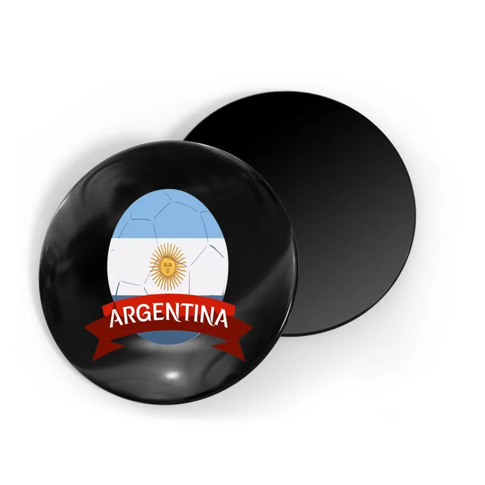 Argentina Flag Argentina Football Fan Soccer Team Magnet