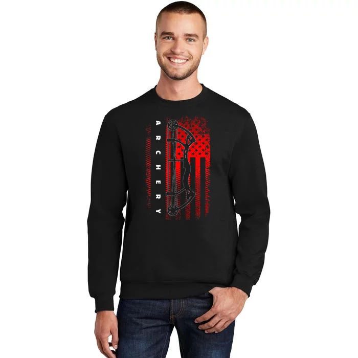 American Flag Archery Sweatshirt