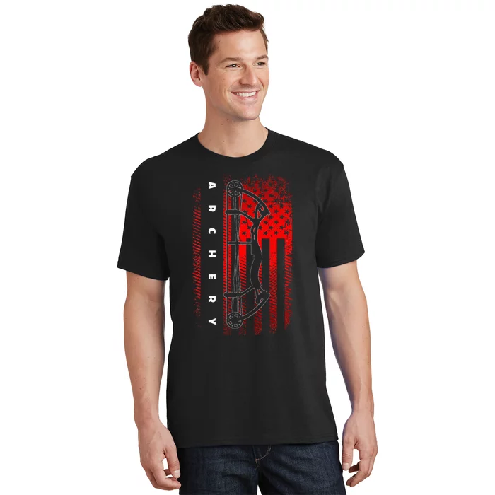 American Flag Archery T-Shirt