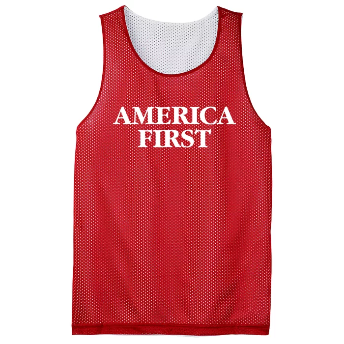 America First Mesh Reversible Basketball Jersey Tank