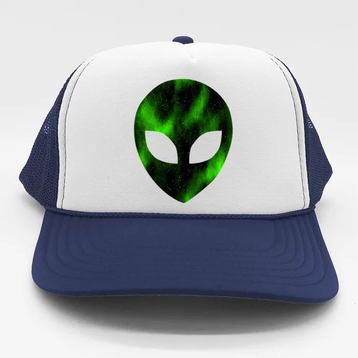 Alien Face Trucker Hat