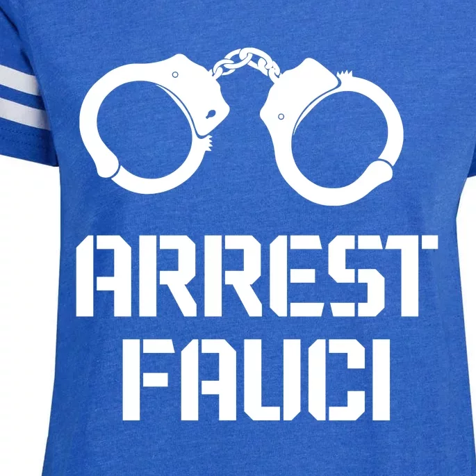 Arrest Fauci Enza Ladies Jersey Football T-Shirt