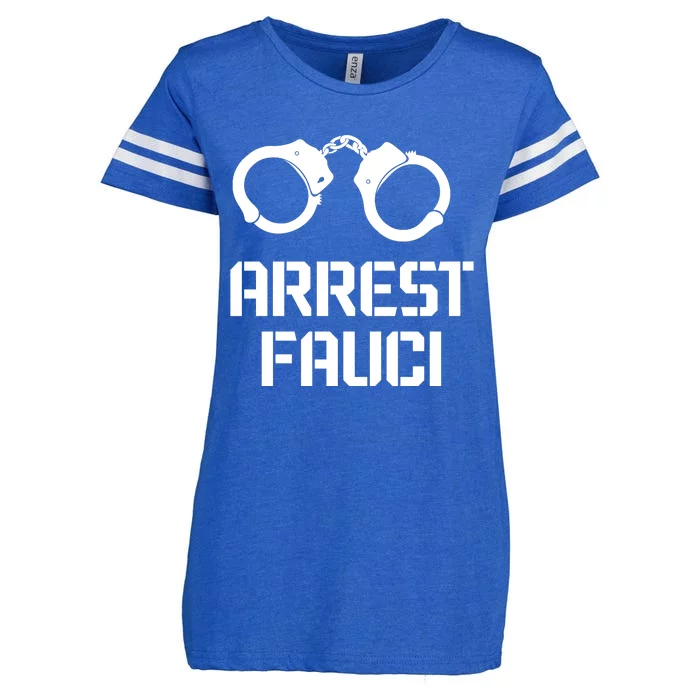 Arrest Fauci Enza Ladies Jersey Football T-Shirt