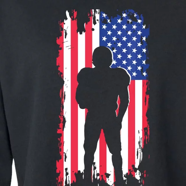 American Football Apparel Football Cropped Pullover Crew