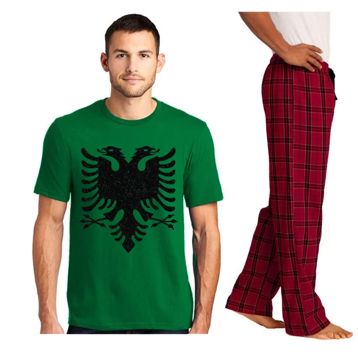 Albania Flag Albanian Doubleheaded Eagle Pajama Set