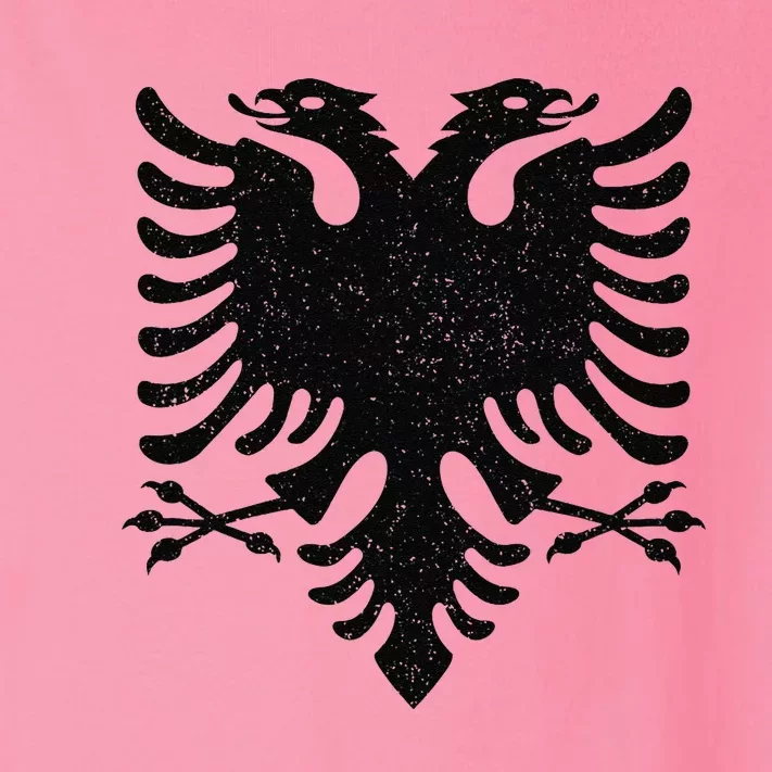 Albania Flag Albanian Doubleheaded Eagle Toddler Long Sleeve Shirt