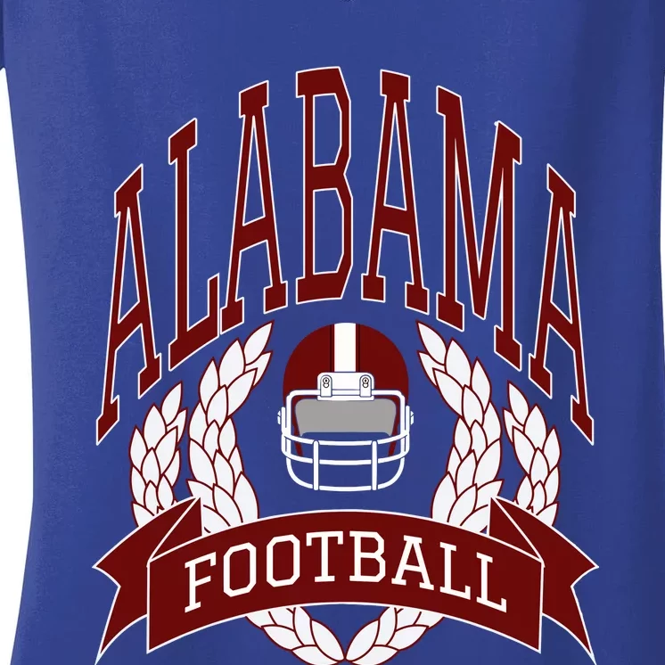 Alabama Football Women's V-Neck T-Shirt