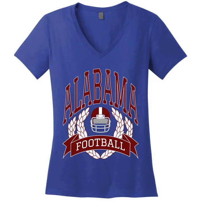 Alabama Football Women's V-Neck T-Shirt