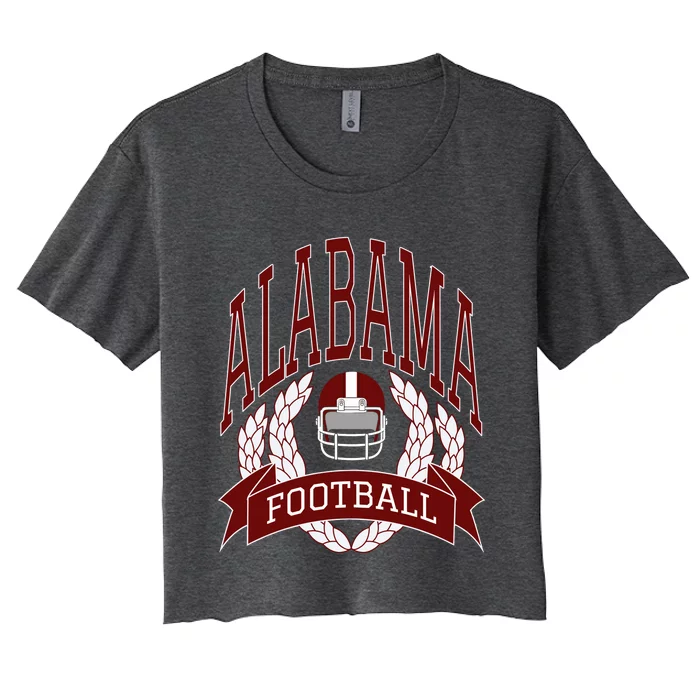 Alabama Football Women's Crop Top Tee