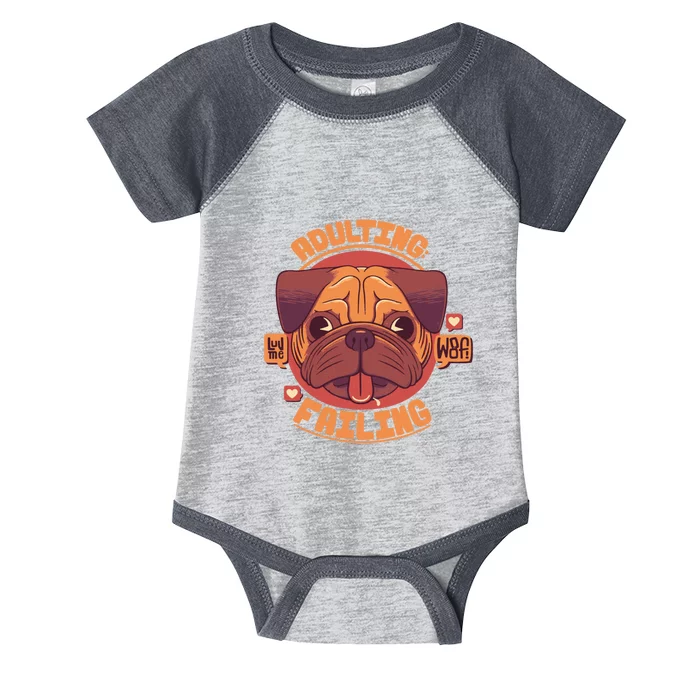 Adulting Failing Infant Baby Jersey Bodysuit