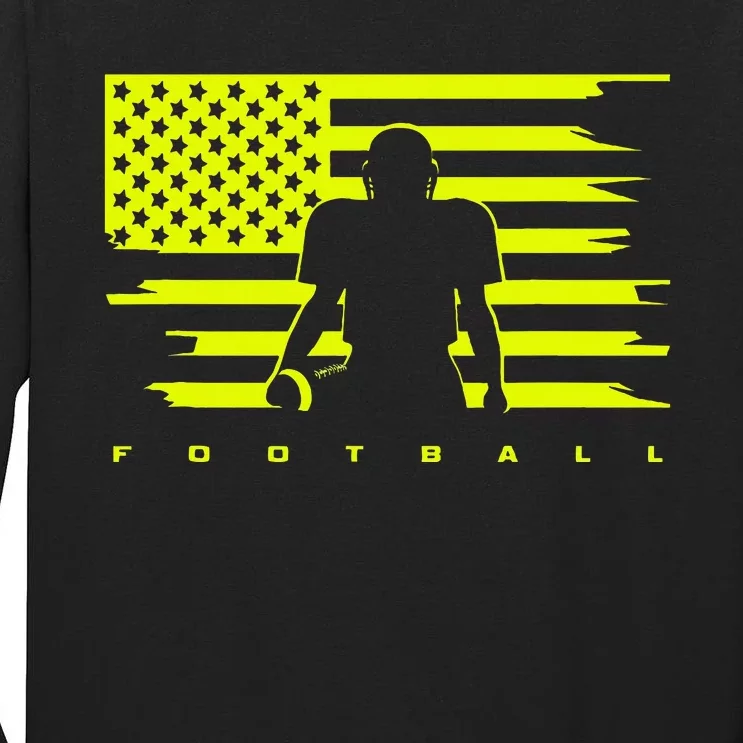 American Football Apparel Football Tall Long Sleeve T-Shirt