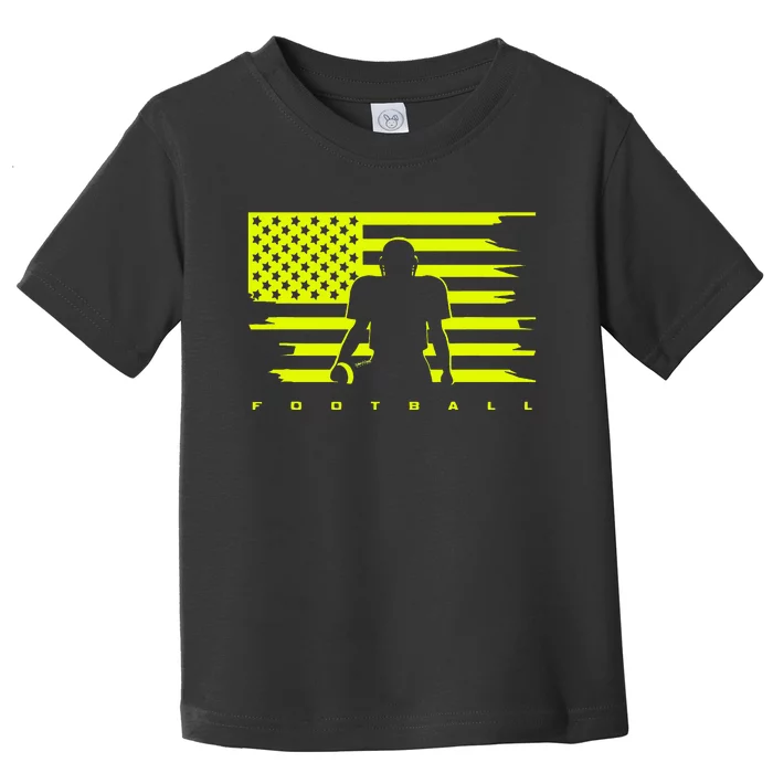 American Football Apparel Football Toddler T-Shirt